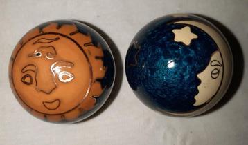 Chinese health or meditation balls - Sun and Moon beschikbaar voor biedingen