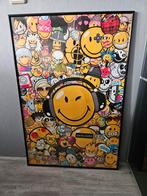 Zwarte wissellijst 61 x 91,5, Ophalen, Kunststof, Zo goed als nieuw, 75 cm of meer