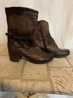 Gave donkerbruine leren laarzen. NIEUW Mt 37. Merk Mjus, Kleding | Dames, Schoenen, Hoge laarzen, Bruin, ., Nieuw