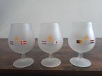Set van 3 Lipton Ice tea glazen Fifa Wk voetbal 2010, Verzamelen, Glas en Borrelglaasjes, Ophalen, Zo goed als nieuw, Overige typen