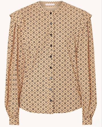 Studio Anneloes Cato blouse maat S beige beschikbaar voor biedingen
