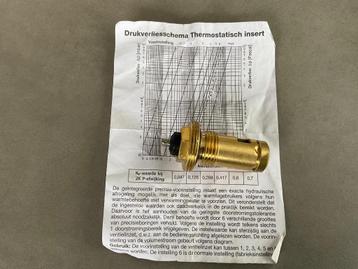 Thermostatische insert onderdeel beschikbaar voor biedingen