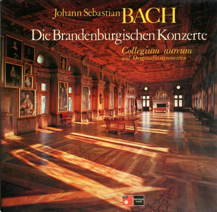 Bach - 6 Brandenburgse Concerten - Collegium Aureum (2 lp's), Cd's en Dvd's, Vinyl | Klassiek, Gebruikt, Barok, Orkest of Ballet