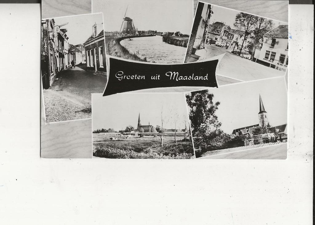 Maasland Groeten uit 5-Luik naar Lemelerveld 29-6-1972, Verzenden, 1960 tot 1980, Gelopen, Zuid-Holland