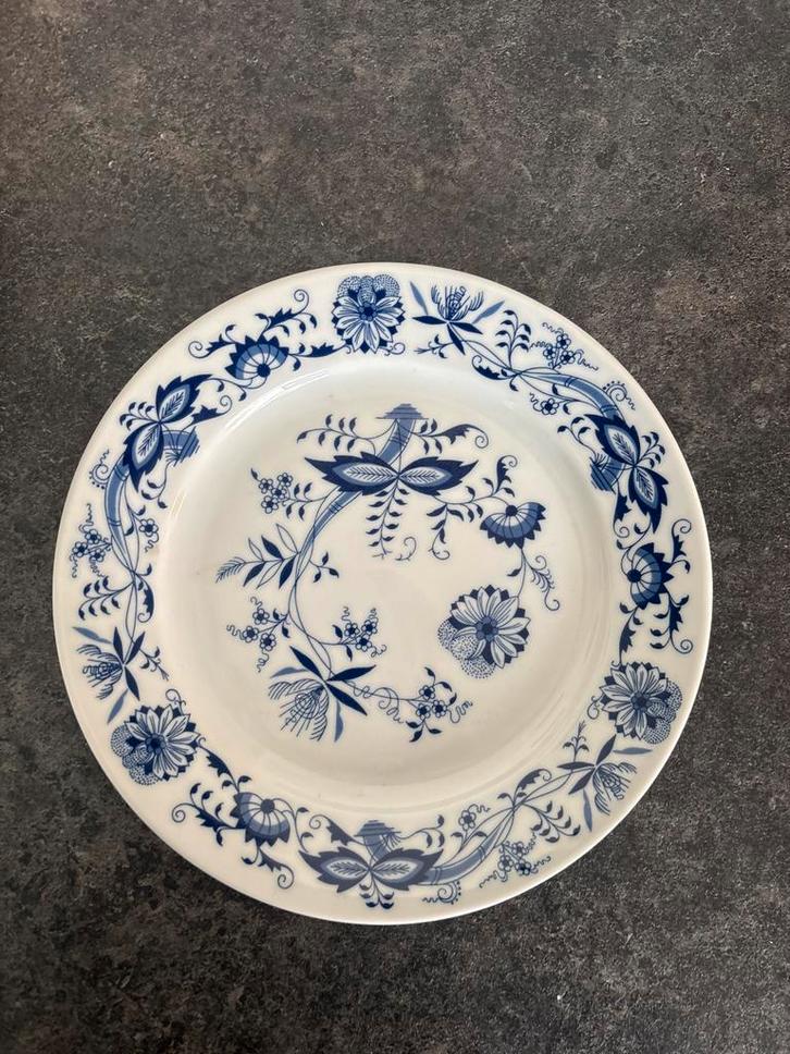 Vintage Tsjechisch Servies Bord, Antiek en Kunst, Antiek | Wandborden en Tegels, Ophalen of Verzenden