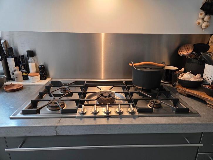Gaggenau Gaskookplaat - Professionele Kwaliteit, Witgoed en Apparatuur, Fornuizen, Gebruikt, Inbouw, Gas, 5 kookzones of meer