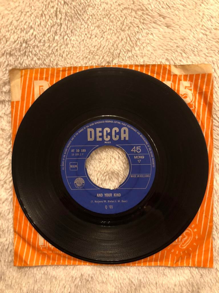 Single Q 65 You’re the Victor/ And your kind (1966), Cd's en Dvd's, Vinyl Singles, Ophalen, Gebruikt, 7 inch, Single
