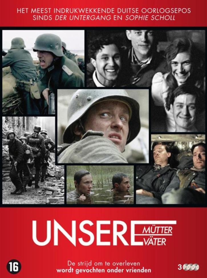 Unsere mutter unsere vater - 3 disc, Cd's en Dvd's, Dvd's | Tv en Series, Zo goed als nieuw, Drama, Vanaf 16 jaar, Verzenden