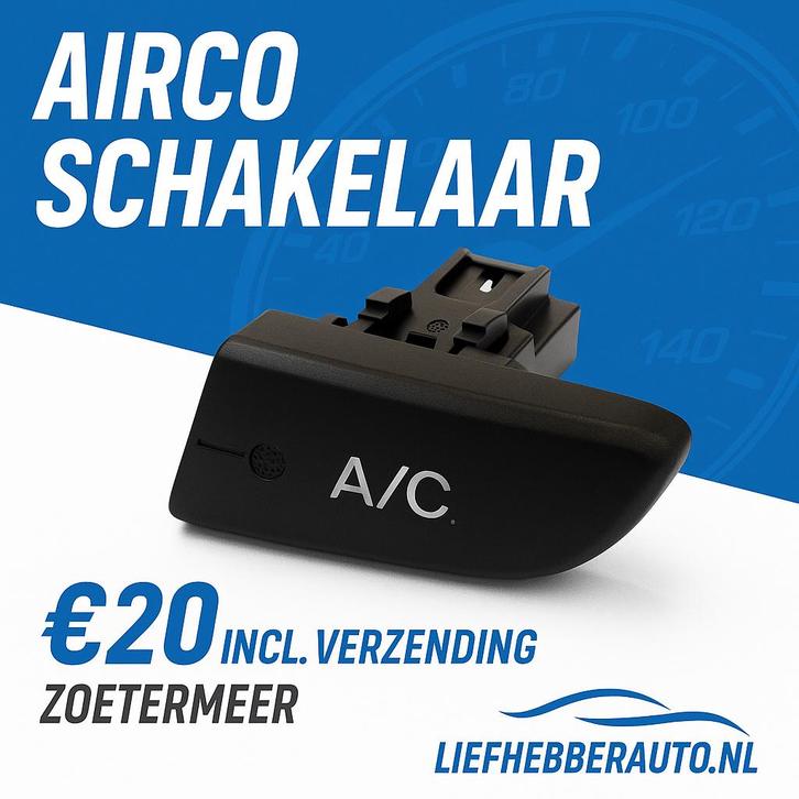 Airco schakelaar Toyota Aygo / Citroën C1 / Peugeot 107, Auto-onderdelen, Dashboard en Schakelaars, Citroën, Peugeot, Toyota, Nieuw