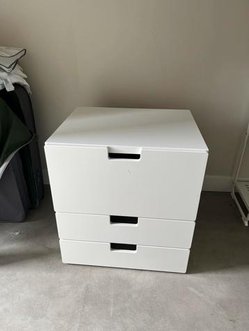 ladekast ikea wit 2x