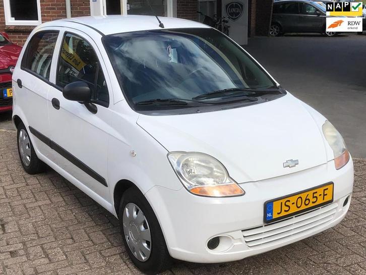 Chevrolet Matiz 0.8 Pure MET RECENTE APK, Auto's, Chevrolet, Bedrijf, Te koop, Matiz, ABS, Airbags, Metallic lak, Startonderbreker