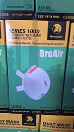 Partij Dromex 1000 Series Droair mondmasker met ventiel FFP3, Doe-het-zelf en Verbouw, Adembescherming, Stofmaskers, ., Nieuw