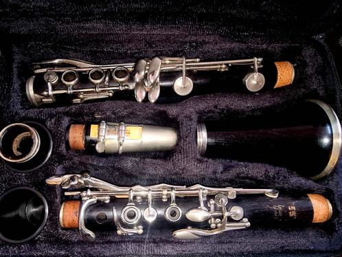Besson London "55" Grenadil houten Böhm klarinet, Muziek en Instrumenten, Blaasinstrumenten | Klarinetten, Gebruikt, Bes-klarinet