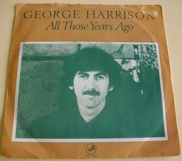 George Harrison   All those years ago beschikbaar voor biedingen