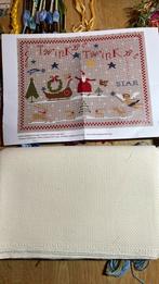 Borduurpakket kerstmis, Ophalen of Verzenden, Zo goed als nieuw, Borduurpakket