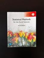 Statistical Methods for the Social Sciences, Boeken, Ophalen of Verzenden, Beta, Zo goed als nieuw, WO