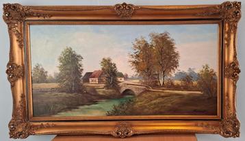 Schilderij en titel onbekend. beschikbaar voor biedingen