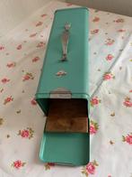 Brabantia blik koekblik groen vintage brocante, Ophalen of Verzenden, Gebruikt, Koek(jes), Overige merken