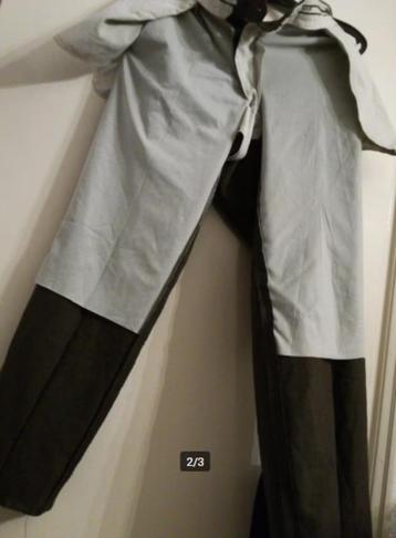 als Nieuwe Gevoerde MEYER pantalon Broek Bruin 26 W36 L30 beschikbaar voor biedingen