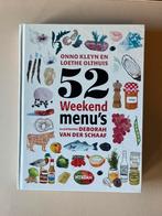 Onno Kleyn & Loethe Olthuis - 52 Weekendmenu's, Boeken, Ophalen of Verzenden, Zo goed als nieuw, Loethe Olthuis; Onno Kleyn