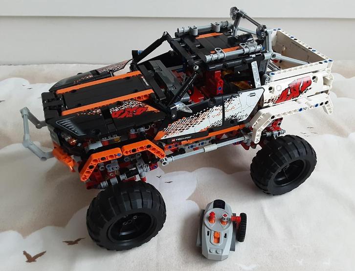 LEGO technic 9398 4x4 Crawler, Kinderen en Baby's, Speelgoed | Duplo en Lego, Zo goed als nieuw, Lego, Complete set, Ophalen