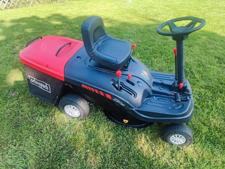 Zitmaaier Scheppach mr244 61, Tuin en Terras, Zitmaaiers, Nieuw, Minder dan 90 cm, Elektrische starter, Opvangbak, Versnellingen