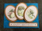 Beatrix Potter Scrapbook 3D platen Kaarten Mrs Tiggy Winkle, Ophalen of Verzenden, Nieuw, Dier