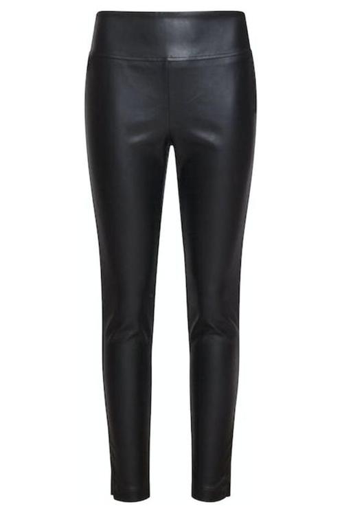 Smashed Lemon nieuwe zwarte imitatie leren broek XL 42 = L, Kleding | Dames, Broeken en Pantalons, Nieuw, Maat 46/48 (XL) of groter