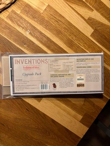 Inventions Evolution of Ideas Upgrade Pack. NIEUW! beschikbaar voor biedingen