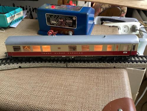 Marklin 4058 DB TEE barwagen met binnenverlichting, Hobby en Vrije tijd, Modeltreinen | H0, Wagon, Wisselstroom, Märklin, Ophalen of Verzenden