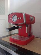 TurboTronic Espressomachine - Rood - Nieuwstaat, Witgoed en Apparatuur, Koffiezetapparaten, Espresso apparaat, Gemalen koffie