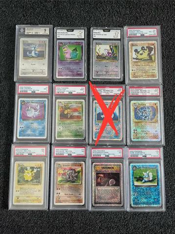 Pokemon 12 Legendary collection kaarten - ook los te koop! beschikbaar voor biedingen