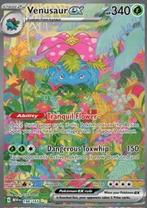 2023 Pokémon Venusaur EX MEW #198 RAW, Ophalen of Verzenden, Zo goed als nieuw