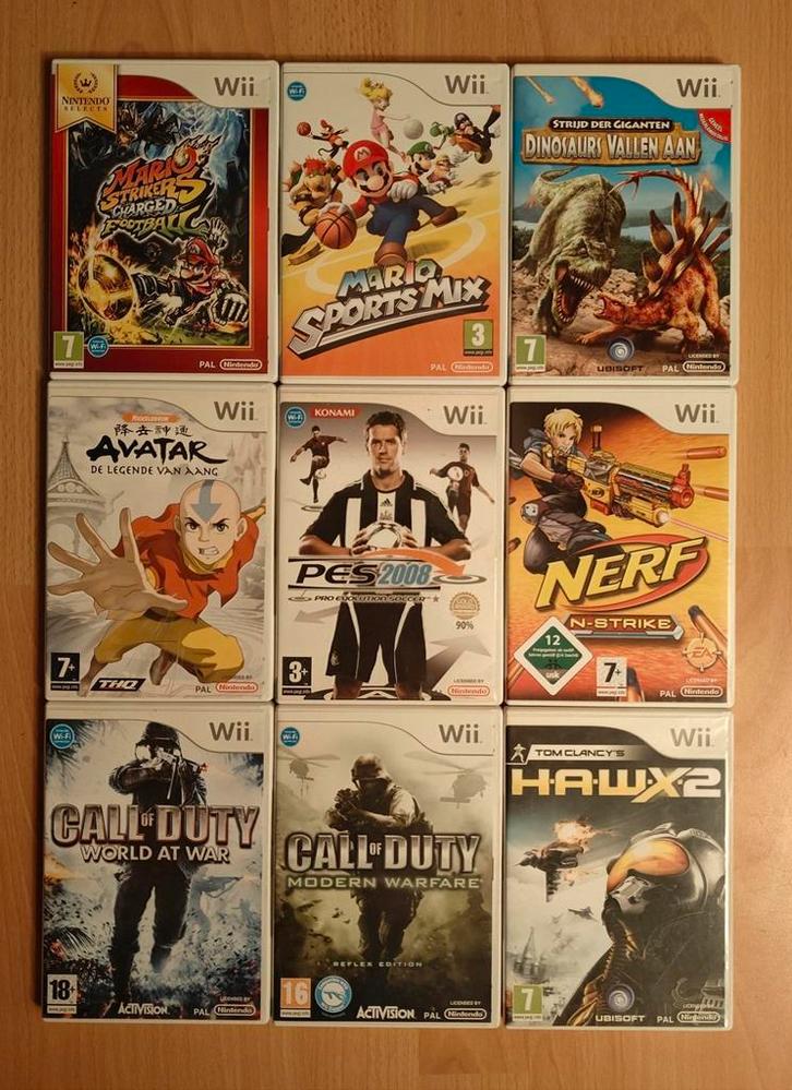 Nintendo games (Wii, 3DS, DS & Gamecube), Spelcomputers en Games, Games | Nintendo Wii, Gebruikt, Ophalen of Verzenden