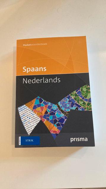 S.A. Vosters - Prisma pocketwoordenboek Spaans-Nederlands