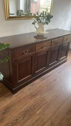 Dressoir, eettafel en salontafel Troubadour kersenhout, Ophalen, Gebruikt, 25 tot 50 cm, Kersenhout