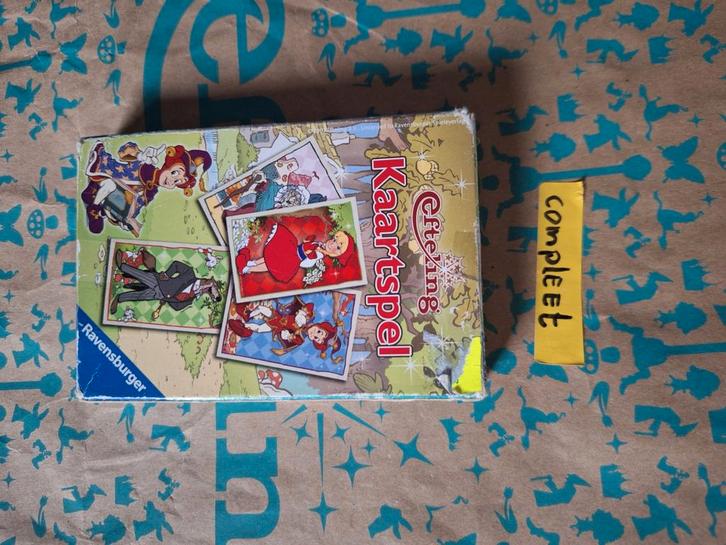 Efteling Kaartspel - Compleet, Verzamelen, Efteling, Gebruikt, Overige typen, Ophalen of Verzenden
