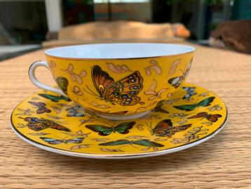 Yamasen Gold Collection 24 CT theekop en schotel, 6x in doos beschikbaar voor biedingen