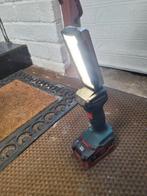 Metabo zaklamp + 5.5 ah metabo accu 18v, Ophalen of Verzenden, Accu