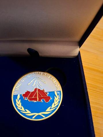 Militair Coin 1 NL Signal Bat. - Veteranen Logo beschikbaar voor biedingen