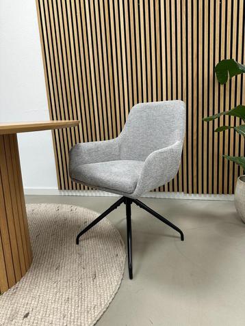 6x Kick draaistoel Miko grijs  beschikbaar voor biedingen