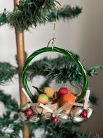 Antieke gablonzer met fruit van watten, Diversen, Kerst, Ophalen of Verzenden, Gebruikt
