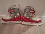 Ijshockey schaatsen Nijdam Ice-q maat 34 tm 37 verstelbaar, Ophalen of Verzenden, Gebruikt, IJshockeyschaatsen, Nijdam