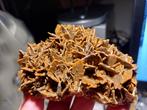 Nad4 Chocolade Bruine Bariet Nador Marokko unieke vondst, Ophalen of Verzenden, Mineraal