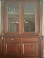 Barok vitrine kast en tv dressoir set, Huis en Inrichting, Kasten | Buffetkasten, Ophalen, Zo goed als nieuw, 25 tot 50 cm, Minder dan 100 cm