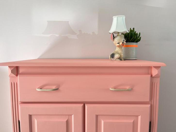 Vrolijke meidenkas / legkast / hangkast, Kinderen en Baby's, Kinderkamer | Commodes en Kasten, Gebruikt, Kast, 105 cm of meer