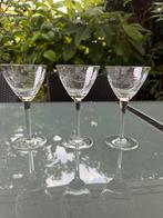 3 vintage kristallen glaasjes – voor klein prijsje, Ophalen of Verzenden