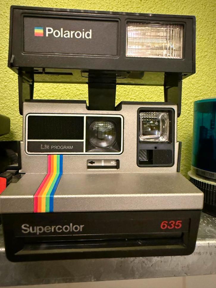 Polaroid Supercolor 635 CL + Meer! Zie Foto's, Audio, Tv en Foto, Fotocamera's Analoog, Gebruikt, Polaroid, Ophalen of Verzenden