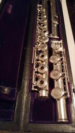 Sterling zilveren Muramatsu dwarsfluiten, Muziek en Instrumenten, Ophalen of Verzenden, Gebruikt, Dwarsfluit, Met koffer of tas