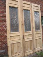 288hx218br scheidingswand met ge-etst glas, in te korten